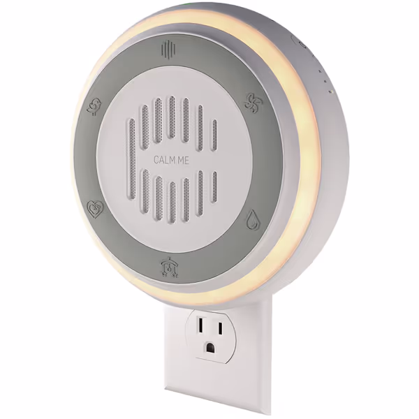 Calm Me Wall Plug White Noise Sound Machine